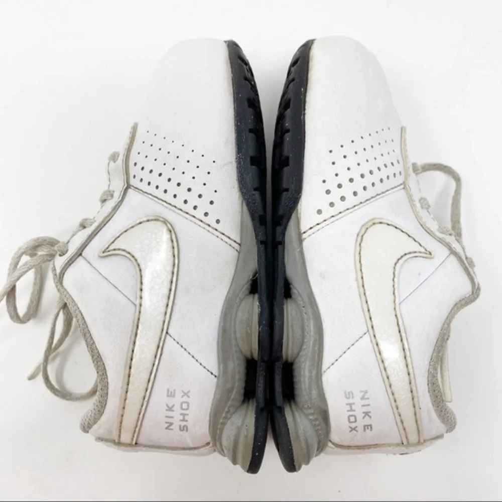 Nike Shox Sneakers White 7 Child Unisex